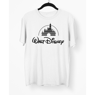 คอตต้อนคอกลมเสื้อยืด Unisex รุ่น Walt Disney T-Shirt สวยใส่สบายแบรนด์ Khepri 100%cotton comb รีดทับลายได้เลย ไม่ยืดไม่หด