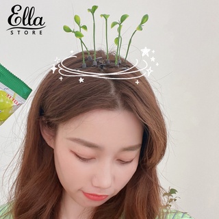 Ellastore123 กิ๊บติดผม รูปถั่วงอก น้ําหนักเบา สําหรับเด็กผู้หญิง 1 3 6 ชิ้น