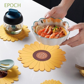 Epoch แผ่นรองจาน ชาม ซิลิโคน แบบสากล สําหรับห้องครัว