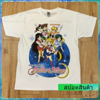 สินค้าเฉพาะจุด SAILOR MOON [DTG GILDAN PREMIUM][FIGHT LIKE A GIRL] เสื้อลายการ์ตูน เสื้อวง เสื้อทัวร์