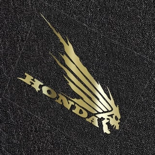 ฮอนด้า สติ๊กเกอร์โลหะ Honda สำหรับหมวกกันน็อคมอเตอร์ไซค์ โลโก้โลหะ
