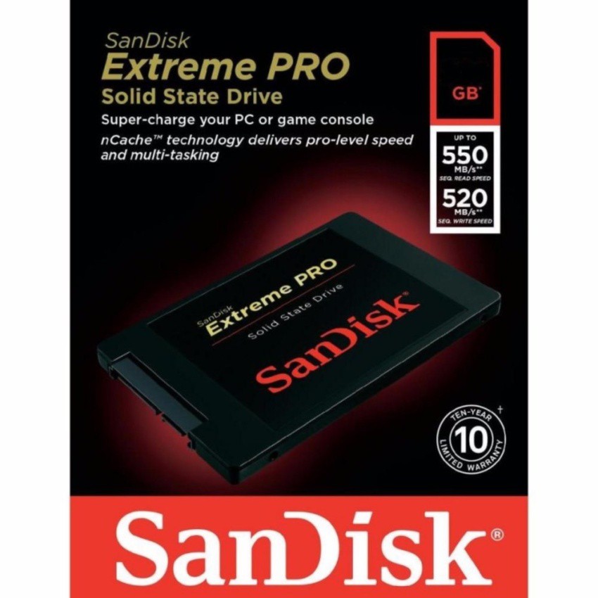 Sandisk SSD Extreme PRO 480GB 新品 生産終了品