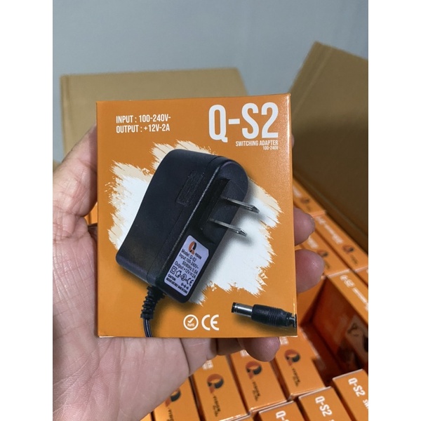 Adapter 12V 2A Qvision และDVE 12V 1A UL 🇺🇸แท้ สำหรับกล้องวงจรปิดโดยเฉพาะ ประกัน1ปี