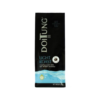 Doitung Light Roast Coffee 100% Arabica 200g กาแฟ ดอยตุง สูตรคั่วอ่อน ขนาด 200 กรัม ชนิดเม็ด