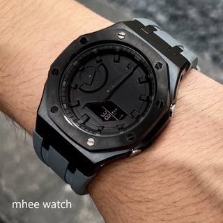 G-Shock Custom AP Lambogini Grey All Black Dial no logo GEN3 Rubber