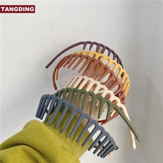 【Cod Tangding】ที่คาดศีรษะลายคลื่นสไตล์เกาหลี 6 สี