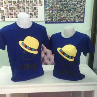 ส่งฟรี เสื้อครอบครัว เสื้อคู่ เดี่ยว แก๊งค์