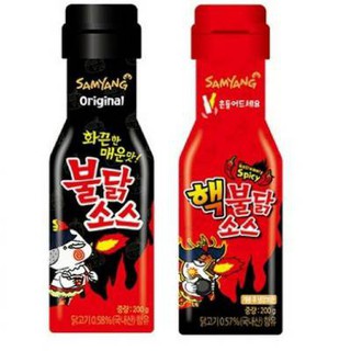 ซอสเผ็ดซัมยัง ซอสเผ็ด ซอสเกาหลี มี 2 สูตร รสเผ็ด และ รสเผ็ดมาก Samyang Sauce 200 g.