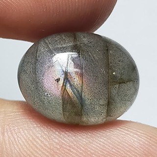 พลอย ลาบราโดไรท์ ธรรมชาติ แท้ หินพ่อมด ( Natural Labradorite ) หนัก 8.49 กะรัต