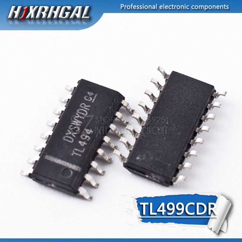 ชุดส่วนประกอบอิเล็กทรอนิกส์ 10 ชิ้น Tl494Cdr Sop16 Tl494C Sop Tl494 Smd
