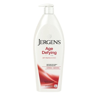 Jergens Age Defying Moisturiser 621ML เจอร์เกนส์ไฟน์อิ้ง มัลติ-วิตามิน โลชั่น 621มล.