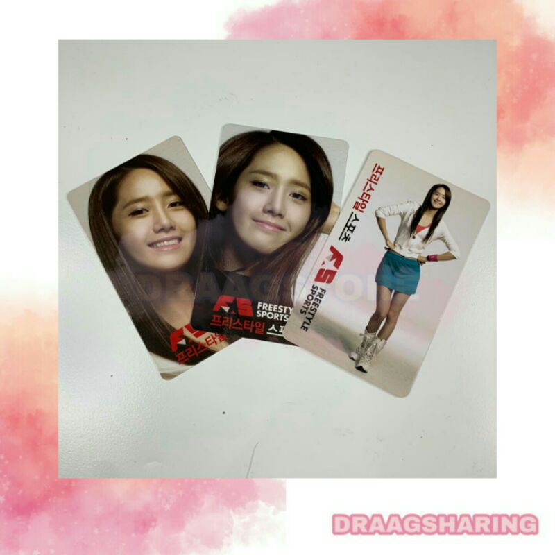 [ จองแล้ว ] YOONA SNSD - FREESTYLE PHOTOCARD
