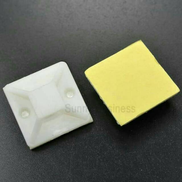 Cable Tie Mount 20x20 (Cable Hook/Tie)