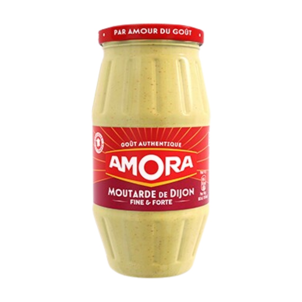 อโมรา ดีจองมัสตาร์ด 430 กรัม - Dijon Mustard 430g Amora brand