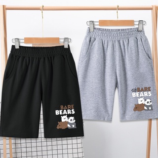 กางเกงขาสั้นเด็กผู้หญิง เด็กผู้ชาย มีกระเป๋า2ข้าง มีเชือกผูก…