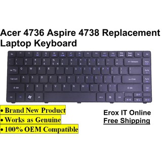 คีย์บอร์ด สําหรับ Acer Aspire 4736G 4736Z 4736ZG 4738 4739 4740 3810 4352