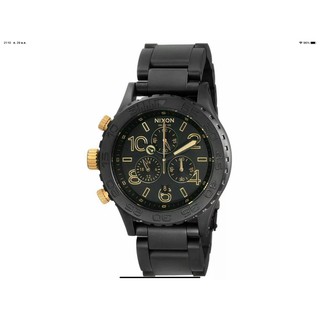 นาฬิกา NIXON MENS A037 1041 42-20 QUARTZ CHRONOGRAPH พร้อมกล่อง (ใหม่)