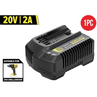 STANLEY แท่นชาร์จ รุ่น SC200-B1 20V. MAX 2A Charger รับประกันศูนย์ 1 ปี