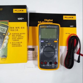 FLUKE 12E+ มัลติมิเตอร์แบบดิจิตอลอัตโนมัติAC/DC