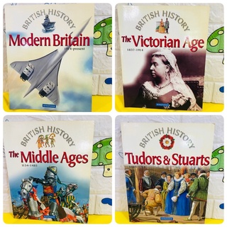 รวมปก BRITISH HISTORY  Modern Britain หนังสือความรู้ปกอ่อน(มือสอง)