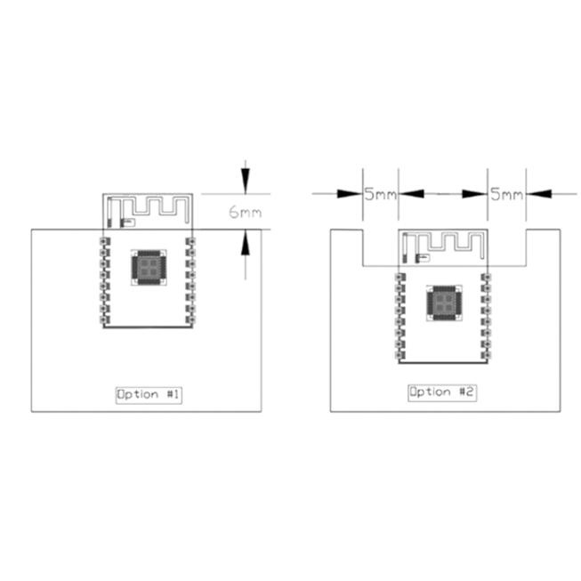 Rtl8720dn BW16 BW16-Kit โมดูล Dual-band โมดูล IIC I2C/SPI/UART/PWM อินเทอร์เฟซ