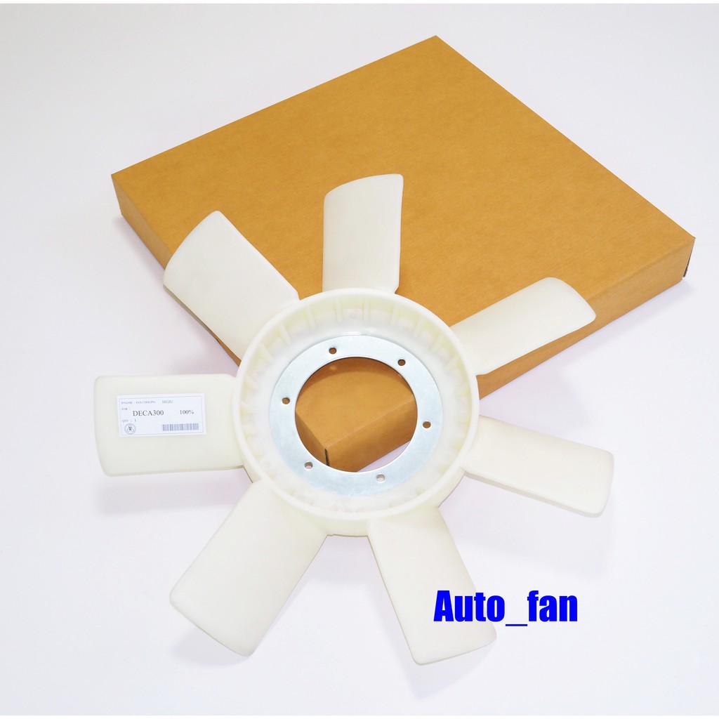 ใบพัดลมหม้อน้ำอีซูซุ ISUZU DECA300, FVM/FVZ/FTR300, 6HK1-TCS ขนาด 24 นิ้ว