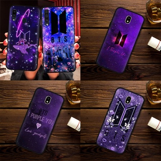 เคสโทรศัพท์ซิลิโคน TPU แบบนิ่ม ลาย 27TFB bts โลโก้สีม่วง สําหรับ Samsung S20 S21 Plus Lite Fe Ultra