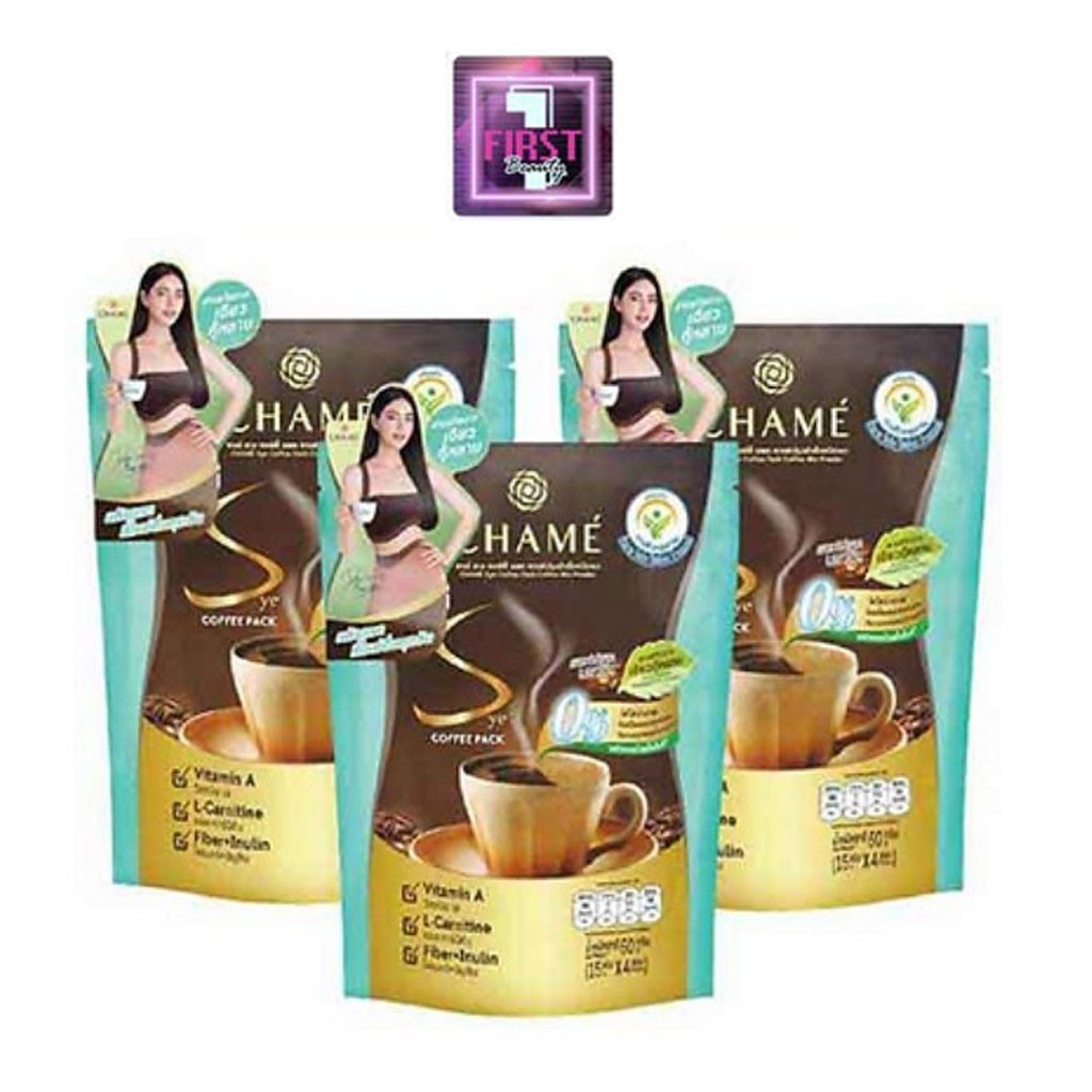 ( เซ็ต 3 ถุง)  CHAME’ Sye Coffee Pack (ชาเม่ ซาย คอฟฟี่ แพค)