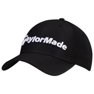 TaylorMade หมวกสำหรับนักกีฬากลางแจ้งสีดำแบรนด์แท้ (ลดราคาจากป้าย 990-1,290฿) สามารถปรับขนาดได้