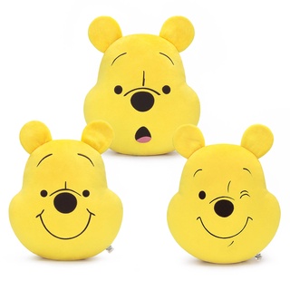 Disney ลิขสิทธิ์แท้ หมอนหน้า Pooh : BIG SMILE / CUDDLE / FUNNY (Winnie the pooh)