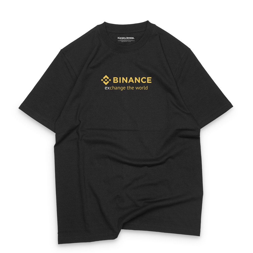 Crypto T-Shirt "Binance Exchange The World" - Crypto Binance Bitcoin Holik