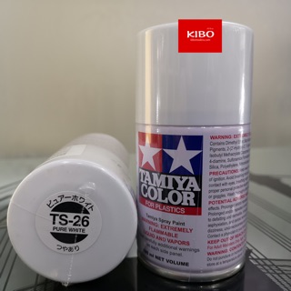 สีสเปรย์ทามิย่า Tamiya TS-26 pure white 100ml สีสเปรย์ขาว