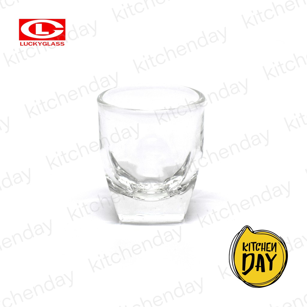 แก้วเป๊กก้นเหลี่ยม รุ่น LG-440902(409) แก้วค็อกเทล แก้วช็อต