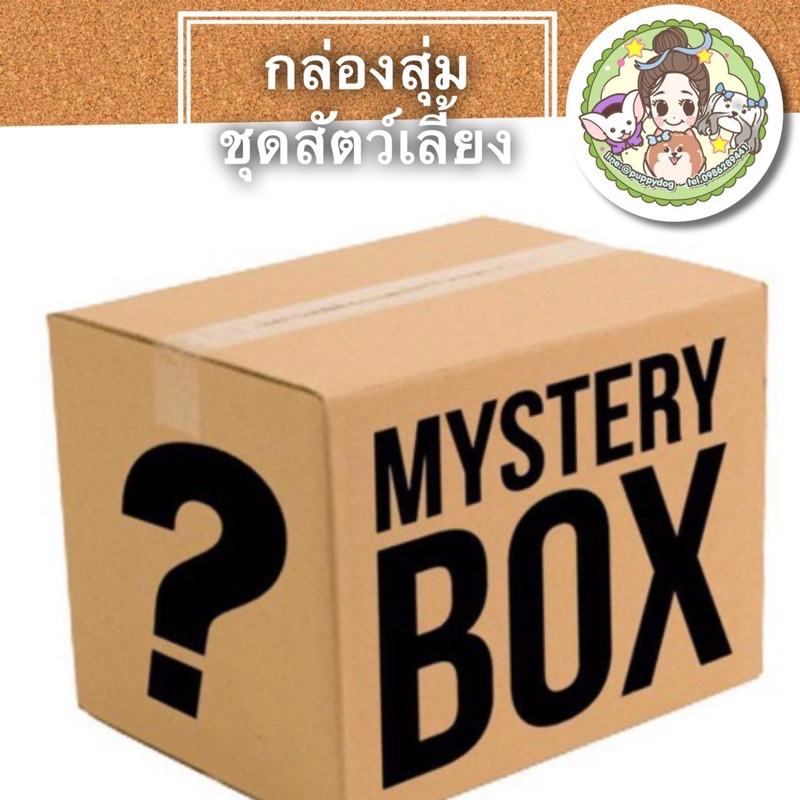 กล่องสุ่มชุดสัตว์เลี้ยง+ของใช้สัตว์เลี้ยง