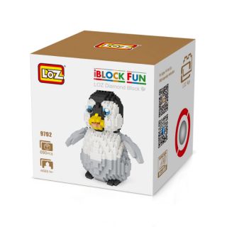 LOZ นาโนบล็อก XXL Penguin (รหัส 9792 690 ชิ้นส่วน)