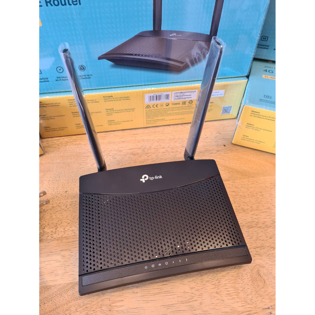 Tp Link Tl Mr100 V1 Wireless N300 4g Lte Router เวอร ช นใหม ใส Nano Sim 1 450