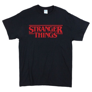 Qwe122ev เสื้อยืดผ้าฝ้าย พิมพ์ลาย Stranger Things สีแดง สําหรับผู้ชาย AF123SD33303สามารถปรับแต่งได้