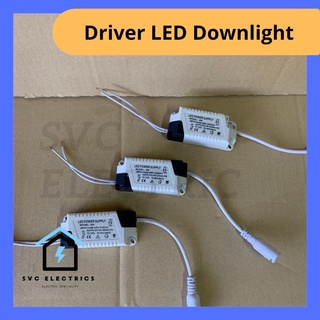 LED driver downlight อะไหล่ดาวน์ไลท์ LED panel อแดปเตอร์ ดาวน์ไลท์ 6W AC 68 - 265V