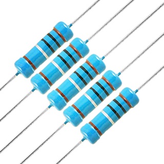 R Resistor ตัวต้านทาน 1% 1W 5 ชิ้น (110R - 1k)