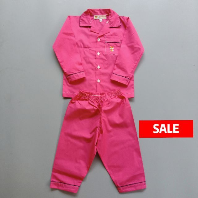 2y/3y/12y🎈HIT Items : Non toxic color quality nightwear : Happy series : ชุดนอน ผ้าคอตตอน สีสันสดใส่