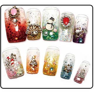 ✨สีกลิตเตอร์ ระยิบระยับ✨ สีเจล สีทาเล็บ AS 15ml. ZS 01-12