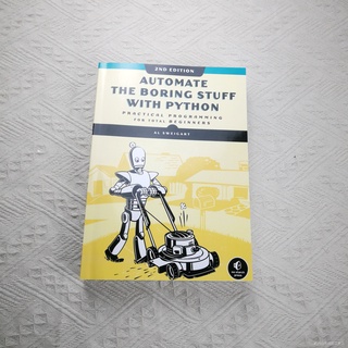 Automate the Boring Stuff with Python, 2nd✍English book✍หนังสือภาษาอังกฤษ ✌การอ่านภาษาอังกฤษ✌นวนิยายภาษาอังกฤษ✌เรียนภาษาอังกฤษ✍