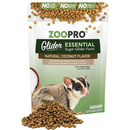 [พร้อมส่ง] (แบ่งขาย 40g./200g.) Exotic Nutrition - ZooPro Glider Essential อาหารเม็ด ชูการ์ไกลเดอร์