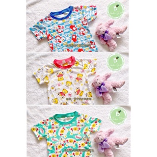 Sale เสื้อยืดเด็กแขนสั้น เสื้อพิมพ์ลาย