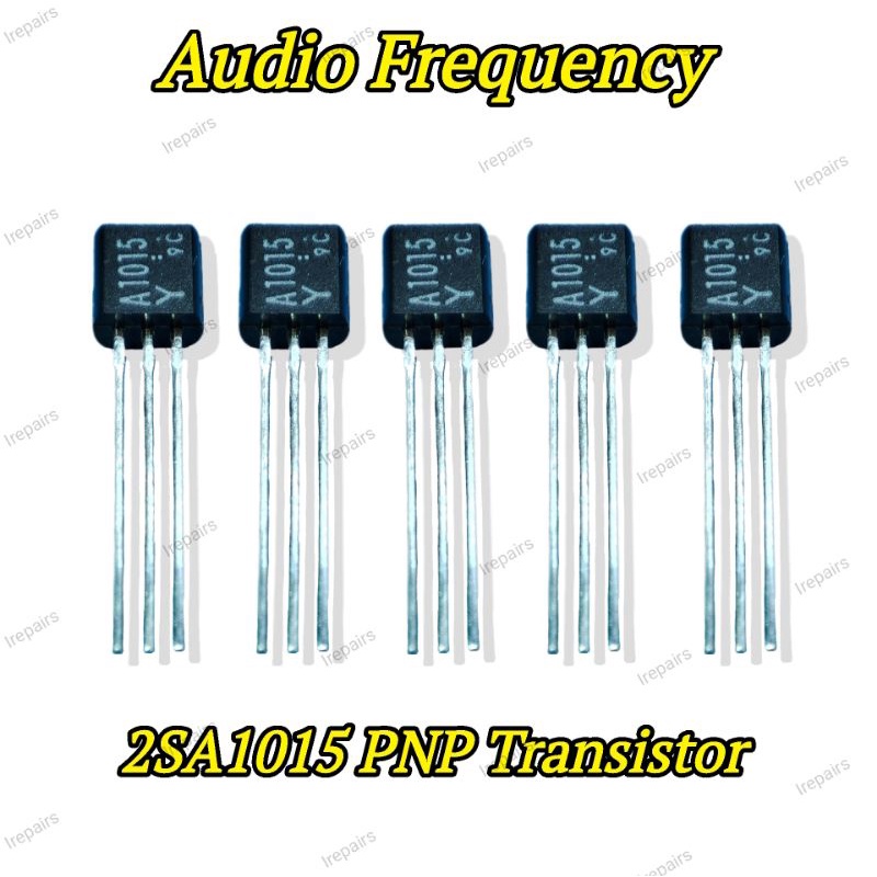 5 ชิ้น 2SA1015 PNP Transistor.#Audio Frequency.