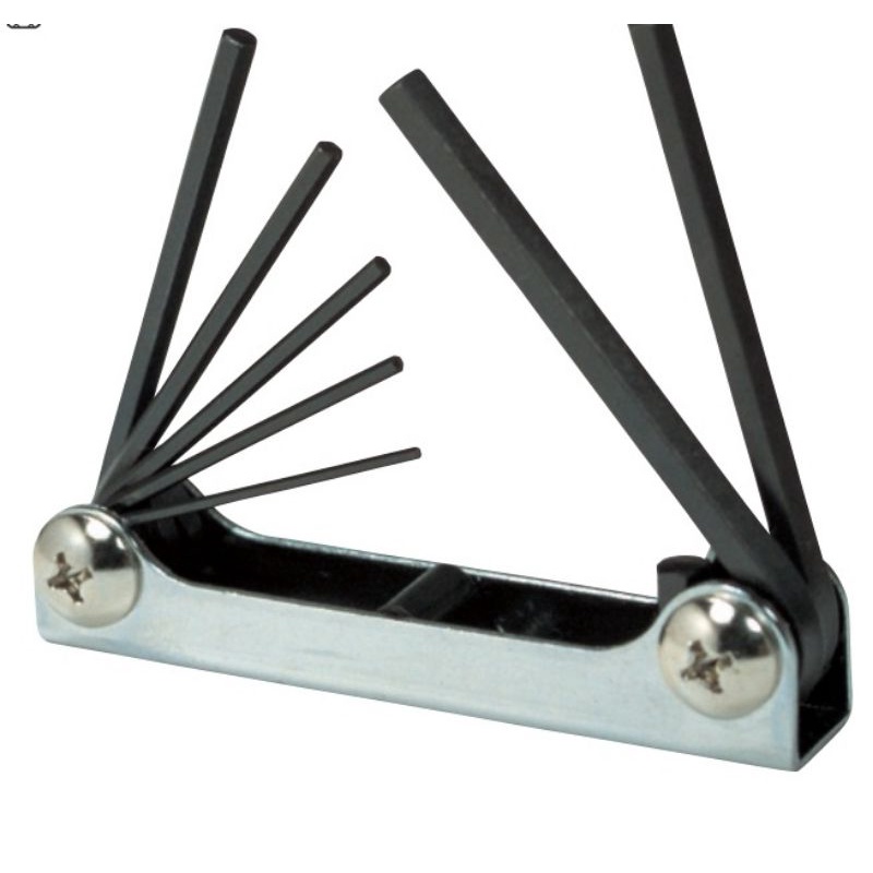 EIGHT​ EI-0105001 NO. 009-1 ประแจหกเหลี่ยม​ แบบตลับ​ 7ตัวชุด​ 1.5-6mm