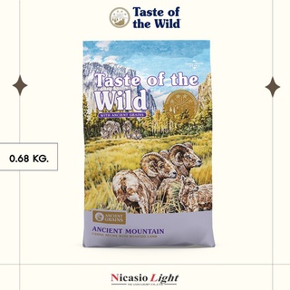 อาหารสุนัข Taste of the Wild - Ancient Mountain Canine Recipe with Roasted Lamb 680 G.