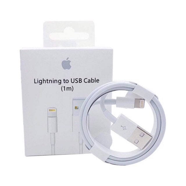 สายชาร์จไอโฟนแท้ Apple Lightning Cable ผลิตโดยFoxconn