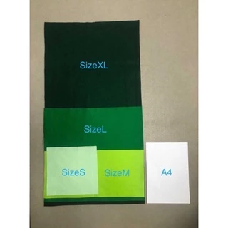 ผ้าสักหลาดแบบนิ่ม (แบ่งตามsize) สีที่ไม่มีตัวเลือก กดตัวเลือก“สีอื่นๆแจ้งสีทางแชท“