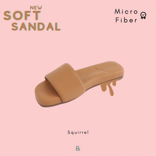 PUFFSHOES.OFFICIAL : NEW SOFT SANDAL Squirrel